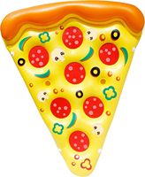 Factory Spot Aufblasbare Pizza Slice Floating Summer Pool Strand Wasser floß PVC Fun Triangle Floating Bed