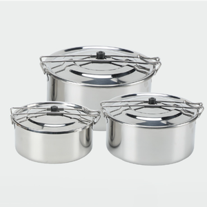 Olla para Calentar Agua y Sopa de Acero Inoxidable SUS 304 para Exteriores, Personalizada HBP917 - Product Image 4