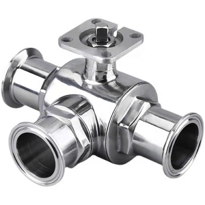 Conector Sanitario Tri-Clamp de Acero Inoxidable JTAIV, Tipo Tee de 3 Vías, Grado Alimenticio - Product Image 2