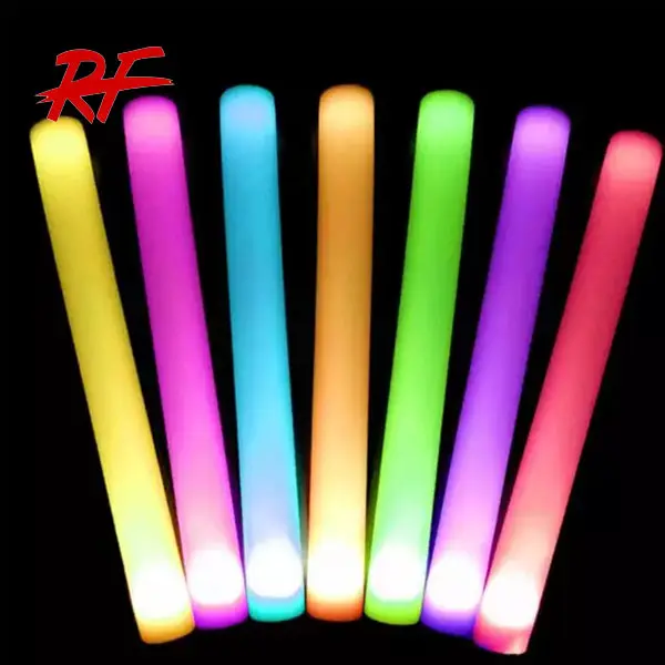 wholesale foam sticks led light foam sticks rally rave cheer tube soft glow baton wands