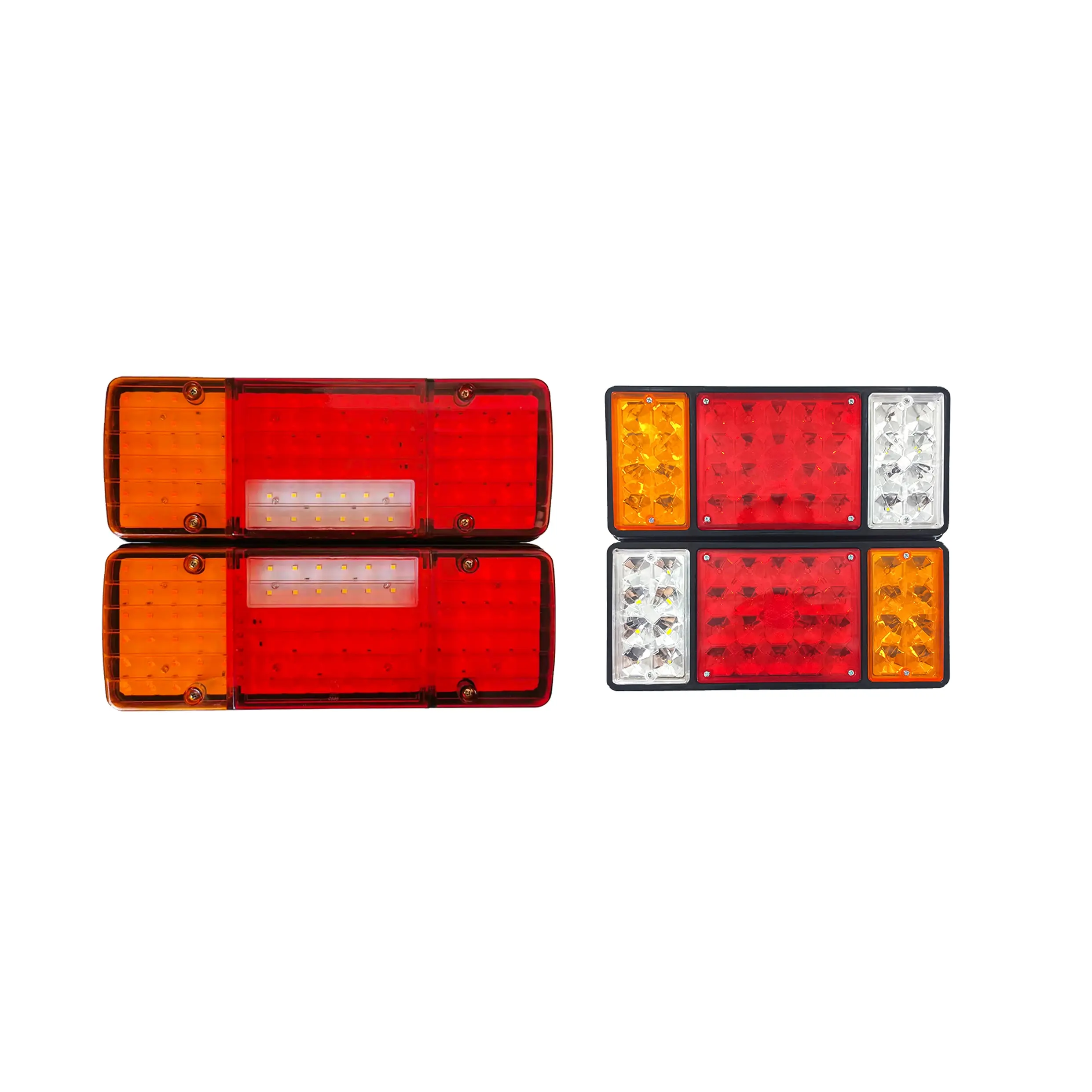 New Type Multi-functional Auto Led Tail External Warning Light 36led 24V White Red Yellow Auto Trailer Lorry Lamps