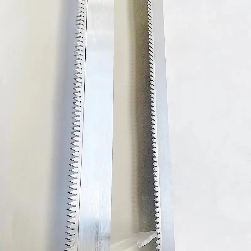 High Quality Industrial Blade Packaging Machinery Saw Tooth Blade Packing Knife Plastic Cutting Blade