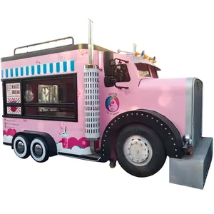 Popular Street Outdoor Fast Food Truck For Sale Electric Hot Dog Fully Equipped For Sale Customized Vintage Dinning Car