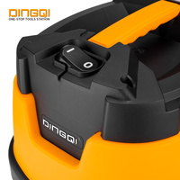 DINGQI 1600W Nass-Trockensauger 30L/60L Edelstahl Industriestaubsauger Starke Saugkraft für Werkstatt, Bau & Haushalt