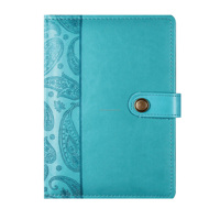 Portefeuille mensuel personnalisé Agenda budgétaire classeur A6/A7 en cuir PU avec enveloppes PVC à fermeture éclair