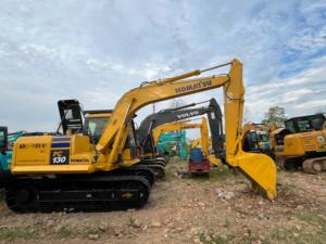 Nice Doosan Komatsu PC130 Pelles sur chenilles d'occasion Machines de construction en bon état, y compris PC120 PC128 PC220 à vendre - Product Image 2