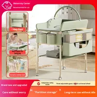 Table à langer pour bébé, bain, massage, pliable, multifonctionnelle, lit bébé direct, fabriqué en Chine, modèle 002