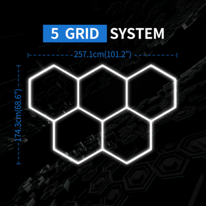 <span class=keywords><strong>Prix</strong></span> de gros <span class=keywords><strong>Pc</strong></span> DIY 5 Hexagonal Lighting Super Bright Plafonnier - Product Image 2