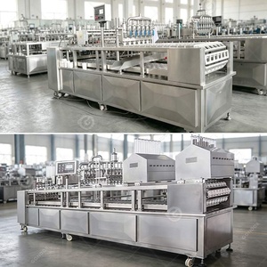 Machine de remplissage automatique de gobelets pour liquides et produits à coller (miel, yaourt, pouding, confiture) avec fonction de scellage, petite taille, pour emballage de yaourt et pudding - Product Image 2