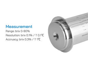 เครื่องวัดความเข้มข้นแบบต่อเนื่องชนิดป้องกันการระเบิด 0-90% พร้อมระบบชดเชยอุณหภูมิ 10-60 วัสดุ SS316L แบบเปียก - Product Image 2