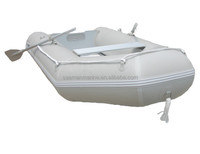 Bateau gonflable en aluminium pour enfants, petit canot à rames, certifié CE, de 2.7m