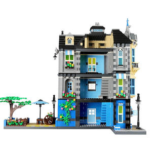 6310 Cafe Street View Series, Rompecabezas Educativo de Bloques de Construcción de Partículas Pequeñas para Mayores de 14 Años, Animales y Naturaleza - Product Image 5