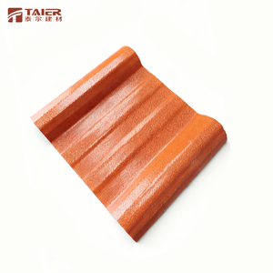 Super Strong Plate Embossed 30 Years Synthetic Resin Roofing Sheet Spanish Roofing Tile Pvc <strong>Plastic</strong> <strong>Roof</strong> Tile - Product Image 1