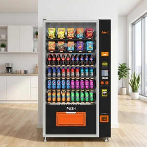 Máquina Expendedora Refrigerada AFEN con Monitoreo Remoto, Soporte <span class=keywords><strong>de</strong></span> <span class=keywords><strong>Prepago</strong></span> y Compra Inteligente para Alimentos, Bocadillos y Bebidas - Product Image 2