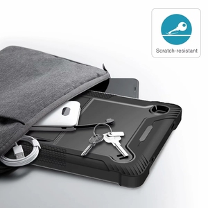Caso Defender per Samsung Galaxy <span class=keywords><strong>Tab</strong></span> A7 Lite 8.7 pollici <span class=keywords><strong>T220</strong></span> T225 2021 con Kickstand Heavy Duty Shockproof Del Basamento Tablet copertura - Product Image 5