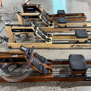 جهاز تجديف كلاسيكي قابل للطي من خشب البلوط للاستخدام الداخلي، مقاوم للماء، يتحمل وزن مستخدم يصل إلى 200 كجم، مناسب للجنسين للاستخدام المنزلي والتجاري - Product Image 5