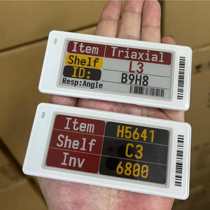 Etiquetas de Precio Digitales Ble Nfc Api Cloud de 2.9 Pulgadas, Pantalla de Tinta Electrónica Epaper Epd Spi, Etiquetas Electrónicas para Estantes, Sistema Esl para Almacenes - Product Image 1