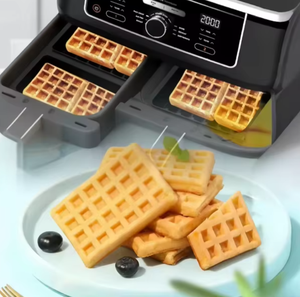 <span class=keywords><strong>Moule</strong></span> en <span class=keywords><strong>silicone</strong></span> pour gaufres, compatible avec friteuse à air et <span class=keywords><strong>four</strong></span>, plateau de cuisson en <span class=keywords><strong>silicone</strong></span> pour cuisine, accessoires de cuisson pour friteuse à air, <span class=keywords><strong>moule</strong></span> de cuisson - Product Image 2