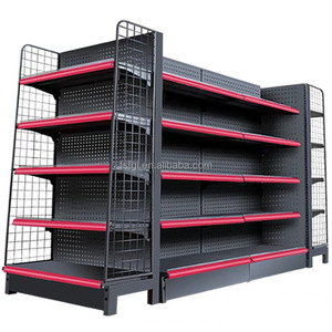 Estantes Metálicos para Exhibición de Productos al por Mayor, Estantes para Supermercados Chinos, para Exhibición <span class=keywords><strong>en</strong></span> Comercios Minoristas - Product Image 2