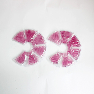 Bingfan, cuentas de <span class=keywords><strong>Gel</strong></span> de felpa suave para microondas, almohadilla de enfriamiento de pecho para amamantar, aliviar el dolor de pezón, almohadillas de pecho frías y calientes - Product Image 3