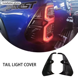 KQD ชุดอุปกรณ์ตกแต่งภายนอกรถรถกระบะ4X4ชุดแต่งตัวถังสำหรับ Toyota Hilux Revo 2016-2022 - Product Image 6