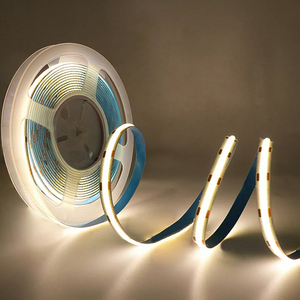 Tira de <span class=keywords><strong>Led</strong></span> COB de alto brillo, 12V, 24V, 320Leds, blanco, 3000K, 4500K, 6500K, Control remoto de botones, tira de luz <span class=keywords><strong>Led</strong></span> COB Flexible - Product Image 4