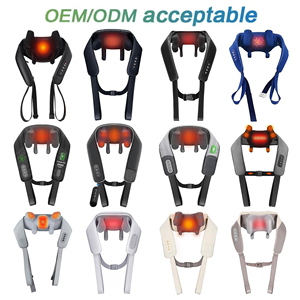 Hot Selling 4D Kneading Electric <strong>Neck</strong> Shoulder <strong>Massager</strong> Infrared Cervical <strong>Shiatsu</strong> Heating Therapy Vibration Massage - Product Image 5