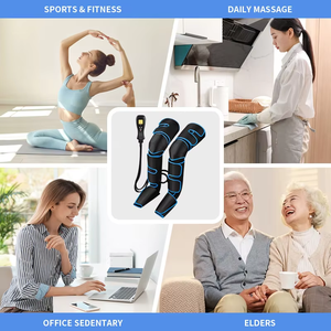 Top Sell profession elle elektrische Wärme Kneten Luft kompression Bein massage gerät vibrieren volles Bein Muskel massage Werkzeug zur Schmerz linderung - Product Image 6