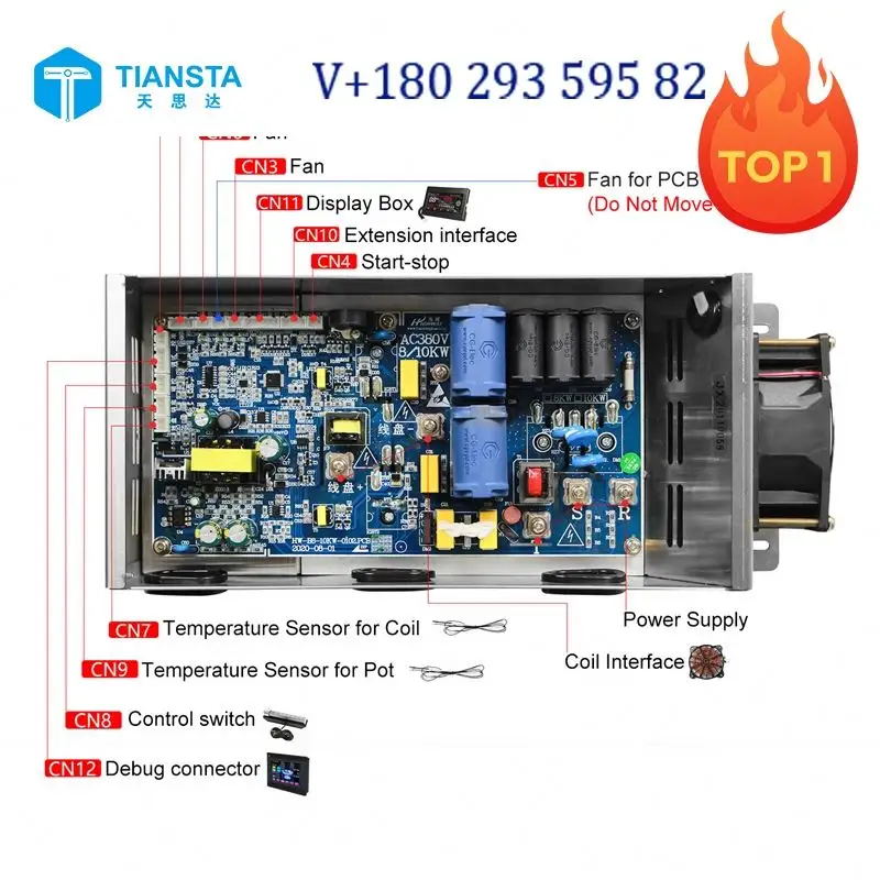 Intelligente Inductieboiler Accessoires Zwembad Zonnepaneel Controller Systeem