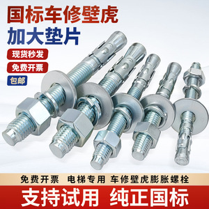 Boulon d'expansion M6 M24 avec rondelles, grade 8.8, zingué, pour applications fixes - Product Image 5