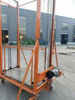 Échafaudage électrique chaud de 500 kg, échafaudage électrique pour peindre les murs, échafaudage pour la construction