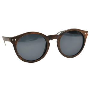 Du <span class=keywords><strong>Mu</strong></span>-gafas de sol de madera, lentes polarizadas UV400 con funda de bambú, redondas, a la moda, nuevas - Product Image 3