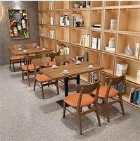 Meubles de restaurant de vente directe d'usine cabine murale moderne en bois massif canapé incurvé personnalisé combinaison table à manger et chaise