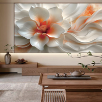 Autocollants muraux en mousse 3D, papier peint PVC auto-adhésif, imperméable, panneaux muraux 5D pour fond de télévision, décoration de la maison