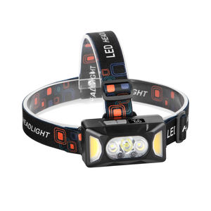 Linterna Frontal LED WOSEN Impermeable IP65 con Tres Modos de Luz, Sensor de Movimiento, Pantalla Digital, Regulación Continua, Recargable por USB, para Senderismo y Seguridad - Product Image 1