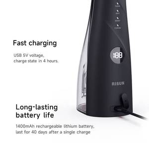 <span class=keywords><strong>2025</strong></span> Mới Tùy Chỉnh Nha Khoa Bằng Miệng Flosser Nước Flosser Xách Tay Không Dây Điện Có Thể Sạc Lại Máy Bay Phản Lực Nước Nhựa Không Thấm Nước F5052 - Product Image 3