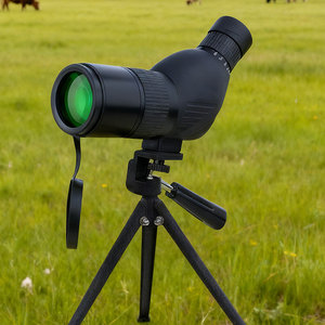 משקפת צפייה זוויתית 20x-60x עמידה למים, עדשה גדולה בקוטר 50 מ\\\"מ, עינית בזווית 45 מעלות, כולל חצובה - Product Image 4