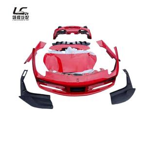 Parti Originali del Kit Carrozzeria per Paraurti Anteriore, Paraurti Posteriore, Minigonne Laterali Sinistra e Destra per Ferrari 488GTB - Product Image 3