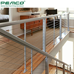 En gros Installation De Corde Balustrade Intérieur Résidentiel Inoxydable Câble Garde-Corps - Product Image 1