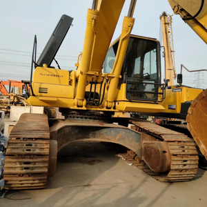 Excavatrice Komatsu Pc400-7 d'occasion, faible nombre d'heures de travail et bien entretenue, composants principaux (moteur, boîte de vitesses, PLC), poids opérationnel de 40 tonnes - Product Image 2