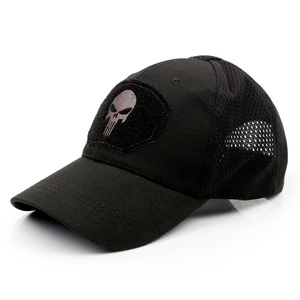 Cappelli tattici a 6 pannelli ricamo scheletro berretto mimetico Com. Cappelli da Baseball cappellini tattici da caccia - Product Image 1