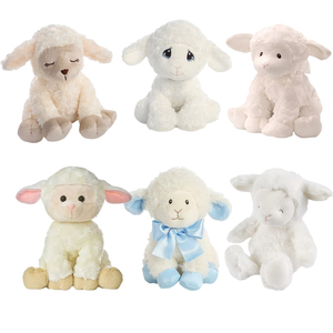 Peluche mouton de chèvre en peluche pour bébé, jouet doux, mignon, à <span class=keywords><strong>vendre</strong></span>, - Product Image 2