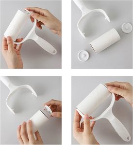 Adjustable 60 Sheets Pet Hair <b>Remover</b> Roller Detachable Extendable Plastic Furniture Carpet Lint Roller Sticky Long Handle Safe - Product Image 4