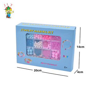 Kits de joyería Diy hechos a mano, cuentas artesanales, colgante, juego de cuentas acrílicas, cuentas de plástico coloridas para hacer joyas - Product Image 5