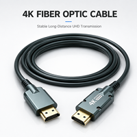Qiulink 4K HDMI 2 0 Active Optical Cable AOC Heavy Duty 18Gbps 4K 60Hz for Long Distance Projector TV Monitor