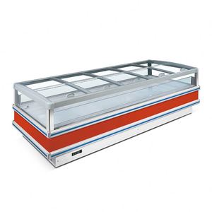 Supermarché commercial <span class=keywords><strong>froid</strong></span> stockage utilisé métro <span class=keywords><strong>sandwich</strong></span> table de préparation réfrigérée congélateur d'île - Product Image 1