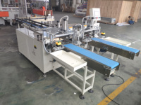 Machine à lier manuelle à deux têtes pour mouchoirs et papier toilette, avec moteur, 15 sacs/min, emballage PE, pour petites entreprises