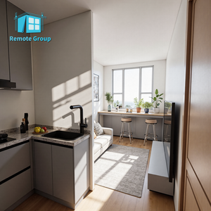 现成的 11800 毫米迷你二层现代两层模块化太阳能预制小屋苹果小屋 - Product Image 4