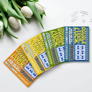 Fabricant de cartes à gratter Super Lotto, impression de billets de loterie, billets de loterie à gratter, <span class=keywords><strong>carte</strong></span> à gratter - Product Image 6