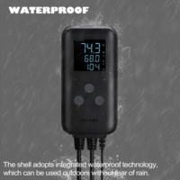 Thermostat numérique d'extérieur 100-240V 10A, régulateur de température étanche